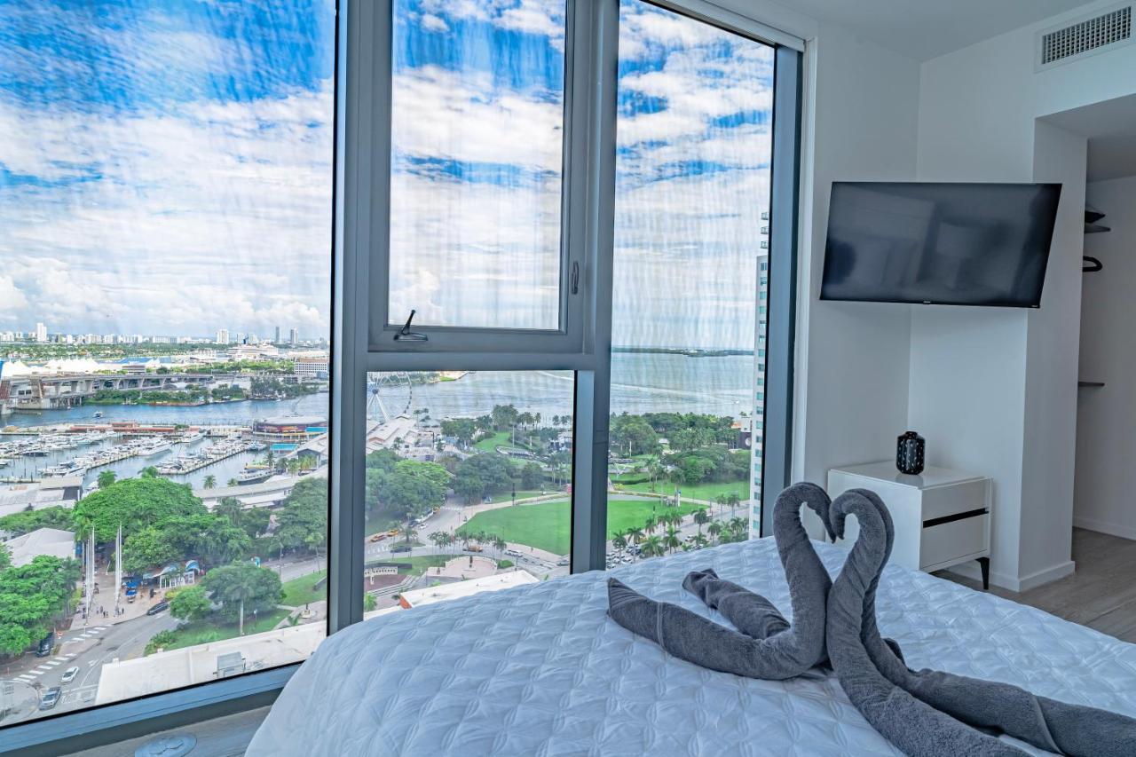 מיאמי Luxurious 2-Bed Apartment With Breathtaking Bay Views!! מראה חיצוני תמונה